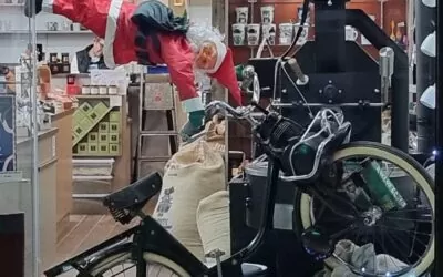 Vitrine de Noël en fête !